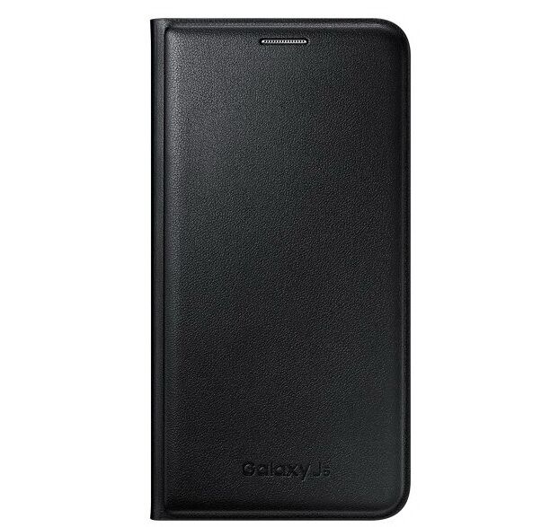 Чехол Flip Wallet для Samsung Galaxy J5 (EF-WJ500BB) - Black: фото 2 из 5