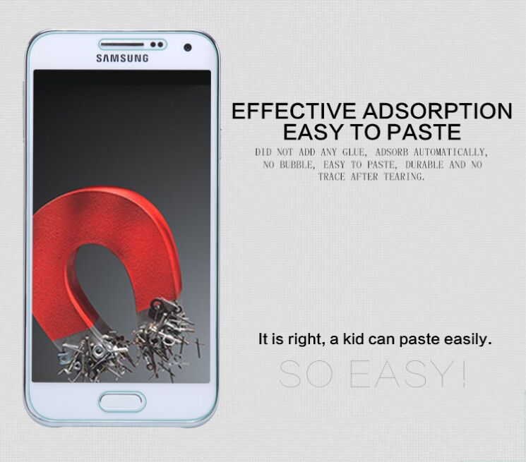 Защитное стекло NILLKIN Amazing H Nano для Samsung Galaxy E5 (E500): фото 12 из 14