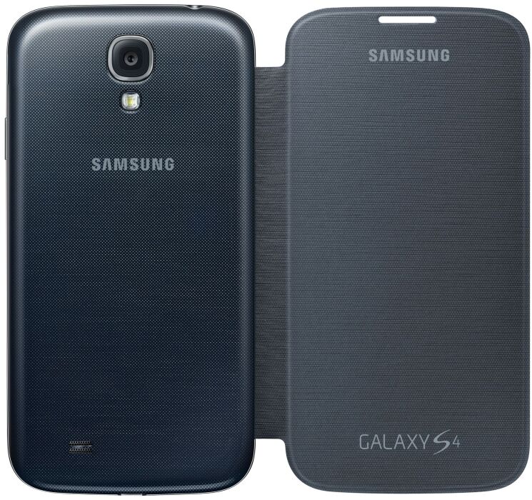 Чехол Flip Сover для Samsung Galaxy S4 (i9500) - Black: фото 3 из 6