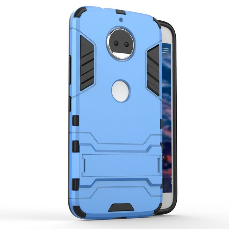 Защитный чехол UniCase Hybrid для Motorola Moto G5s Plus - Light Blue: фото 2 из 2