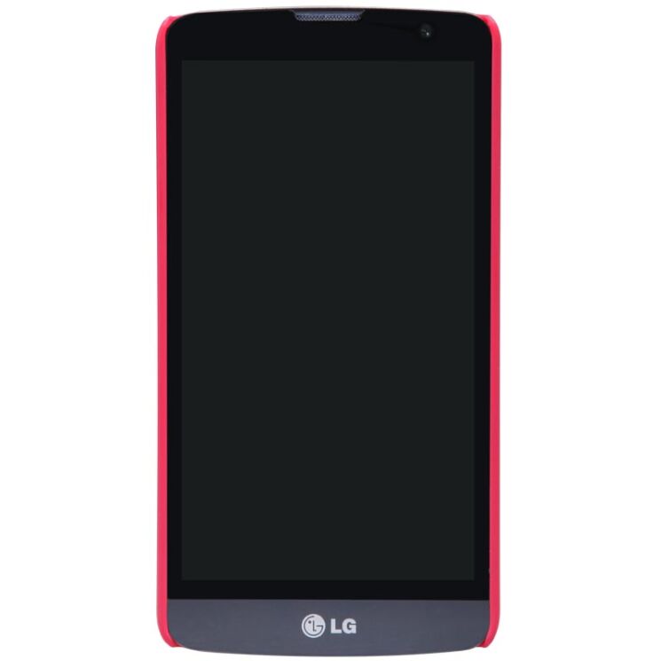 Пластиковая накладка Nillkin Frosted Shield для LG L Bello (D335) - Red: фото 5 з 5