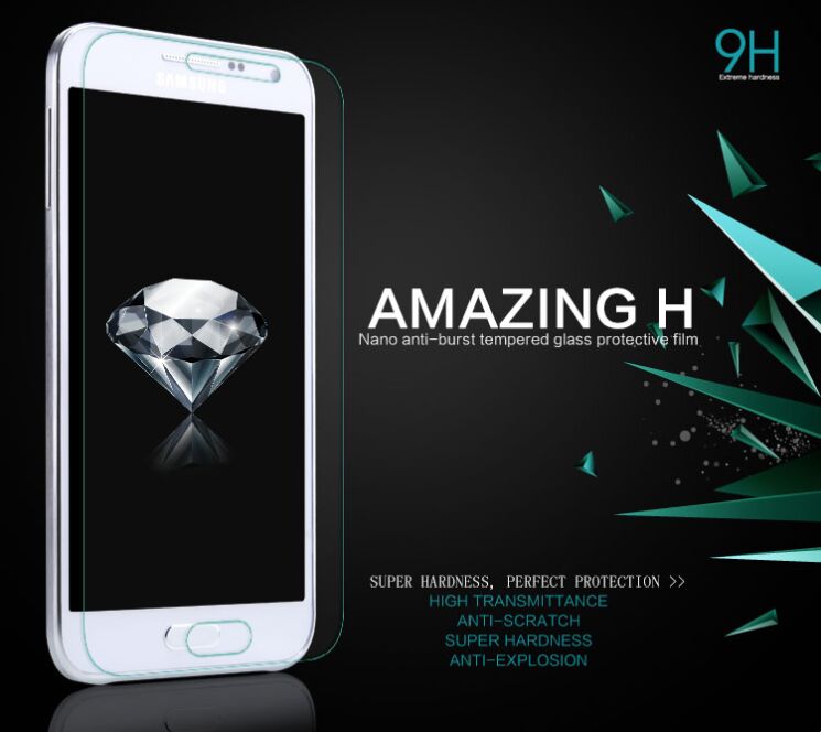 Защитное стекло NILLKIN Amazing H Nano для Samsung Galaxy E5 (E500): фото 2 из 14