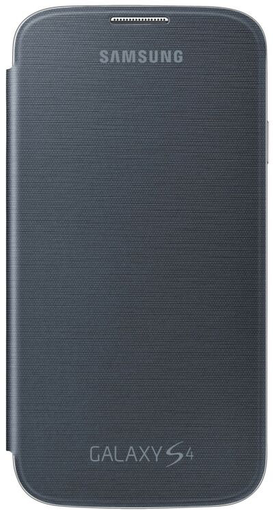 Чехол Flip Сover для Samsung Galaxy S4 (i9500) - Black: фото 5 из 6