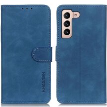 Чехол-книжка KHAZNEH Retro Wallet для Samsung Galaxy S22 (S901) - Blue: фото 1 из 10