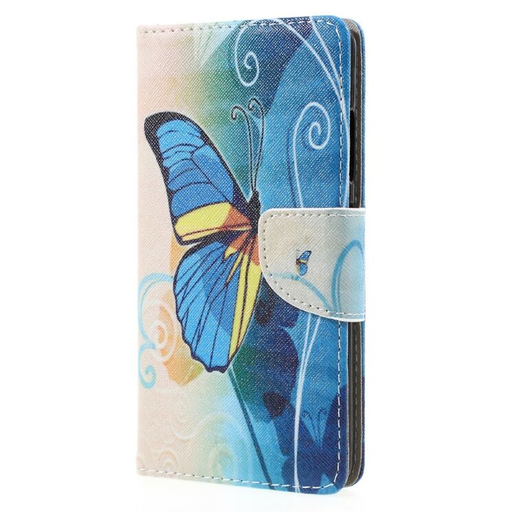 Чехол-книжка UniCase Life Style для Lenovo P2 - Blue Butterfly: фото 2 из 5