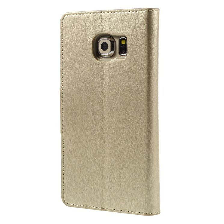 Чохол MERCURY Sonata Diary для Samsung Galaxy S6 edge (G925) - Gold: фото 2 з 10