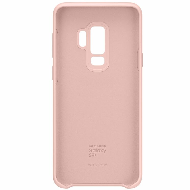 Чехол Silicone Cover для Samsung Galaxy S9+ (G965) EF-PG965TPEGRU - Pink: фото 4 из 5
