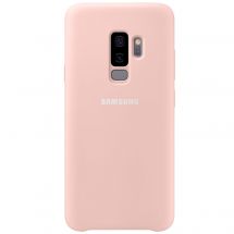 Чехол Silicone Cover для Samsung Galaxy S9+ (G965) EF-PG965TPEGRU - Pink: фото 1 из 5