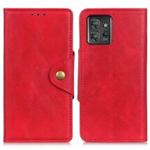 Чохол UniCase Vintage Wallet для Motorola ThinkPhone - Red: фото 1 з 7