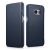 Кожаный чехол ICARER Slim для Samsung Galaxy S7 edge (G935) - Dark Blue: фото 1 из 1
