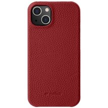 Кожаный чехол MELKCO Leather Case для Apple iPhone 14 - Red: фото 1 из 2
