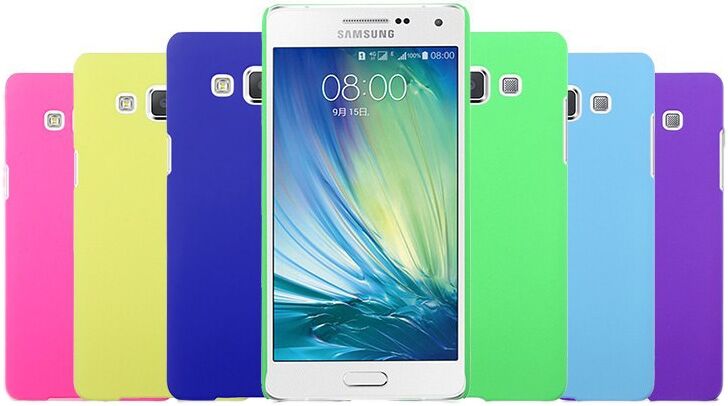 Пластиковая накладка Deexe Hard Shell для Samsung Galaxy A5 - Green: фото 2 з 5