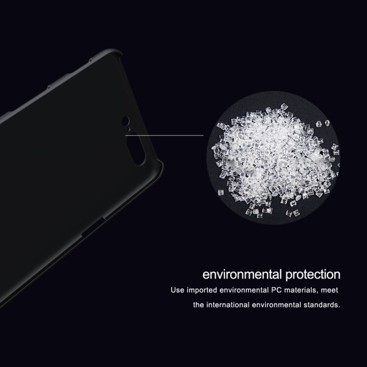 Пластиковый чехол NILLKIN Frosted Shield для OnePlus 5 - Black: фото 8 из 20