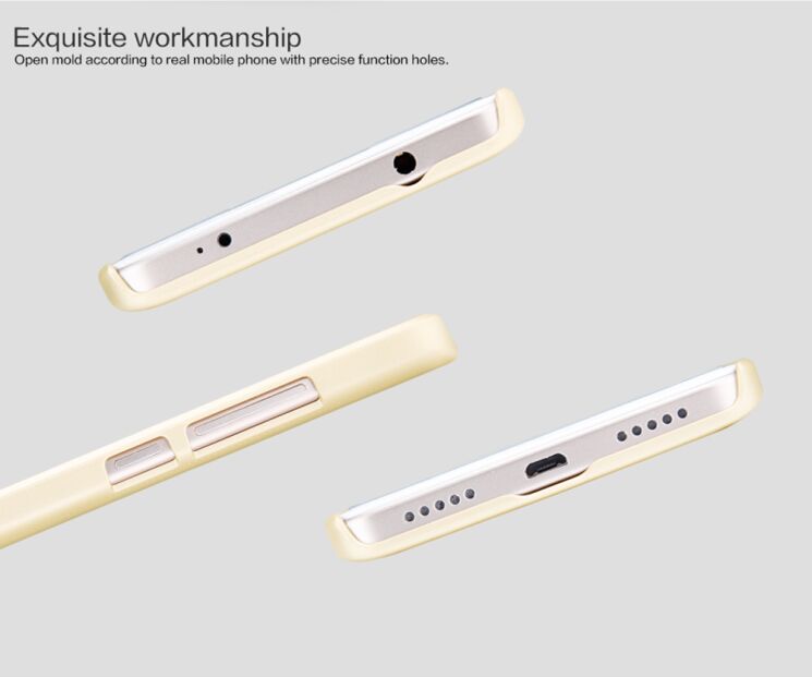 Пластиковый чехол NILLKIN Frosted Shield для Xiaomi Redmi Note 4X - White: фото 13 из 14