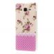 Силиконовая накладка Deexe Pretty Flowers для Samsung Galaxy A5 (A500) - Pink (SA4-1633E). Фото 3 из 6