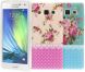 Силиконовая накладка Deexe Pretty Flowers для Samsung Galaxy A5 (A500) - Light Blue (SA4-1633G). Фото 6 з 6