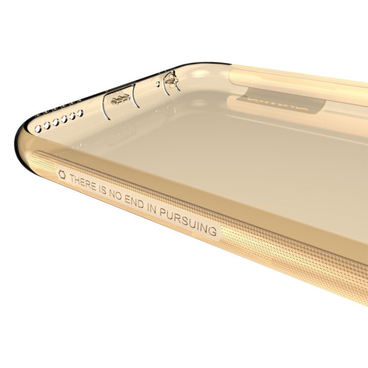 Силиконовая накладка NILLKIN Nature TPU для iPhone 6/6s - Gold: фото 4 из 14