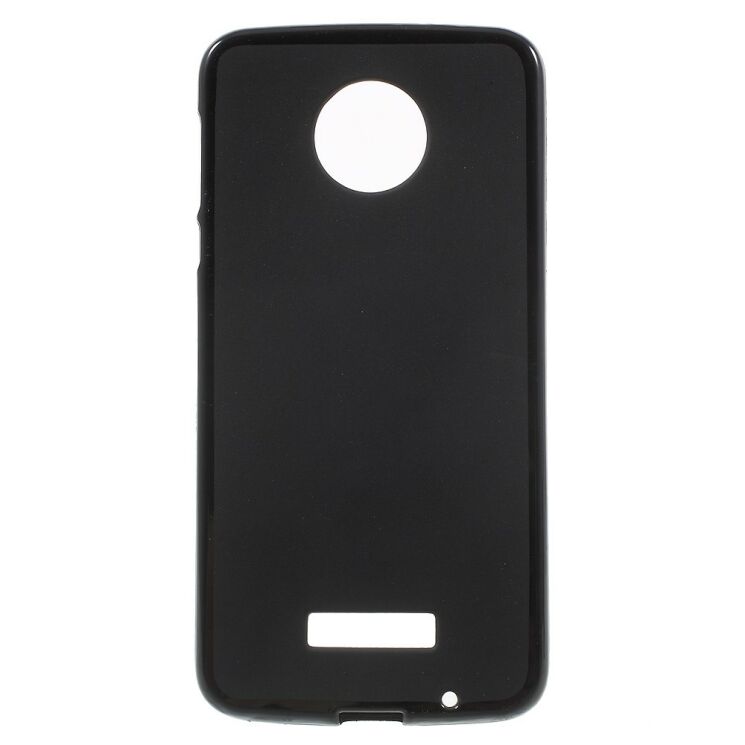 Силиконовый чехол Deexe Protective Cover для Motorola Moto Z Force - Black: фото 1 из 6