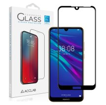 Защитное стекло ACCLAB Full Glue для Huawei Y6 2019 / Honor 8A - Black: фото 1 из 6