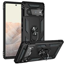 Защитный чехол Deexe Armor Case для Google Pixel 6 Pro - Black: фото 1 из 8