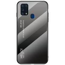 Защитный чехол Deexe Gradient Color для Samsung Galaxy M31 (M315) - Grey: фото 1 из 2