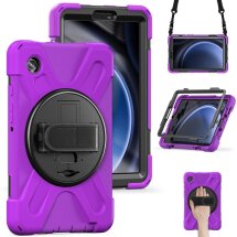 Защитный чехол Deexe Shockproof Case для Samsung Galaxy Tab A9 (X110/115) - Purple: фото 1 из 6