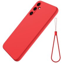 Защитный чехол Deexe Silicone Case для Samsung Galaxy A15 (A155) - Red: фото 1 из 8