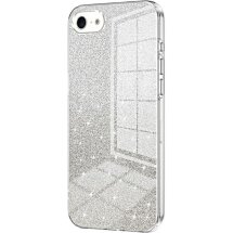 Захисний чохол Deexe Sparkles Cover для Apple iPhone SE 2 / 3 (2020 / 2022) / iPhone 8 / iPhone 7 - Transparent: фото 1 з 7