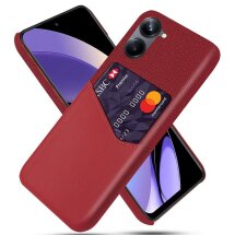 Защитный чехол KSQ Business Pocket для Realme 10 - Red: фото 1 из 4