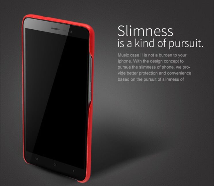 Защитный чехол LENUO Music Case II для Xiaomi Redmi Note 3 Pro Special Edition - Red: фото 8 из 14