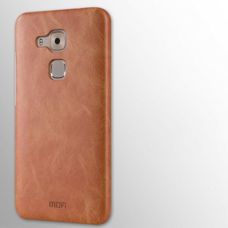 Захисний чохол MOFI Leather Back для Huawei Nova Plus - Brown: фото 2 з 8