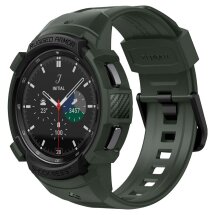 Захисний чохол Spigen (SGP) Rugged Armor Pro (FW) для Samsung Galaxy Watch 4 Classic (46mm) - Military Green: фото 1 з 21