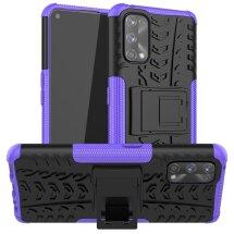 Захисний чохол UniCase Hybrid X для Realme 7 Pro - Purple: фото 1 з 18