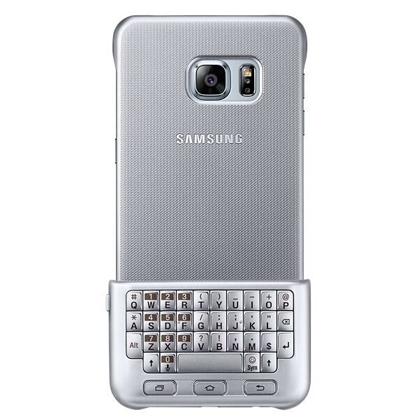 Чохол-клавіатура для Samsung Galaxy S6 edge+ (EJ-CG928RSEGRU) - Silver: фото 2 з 12