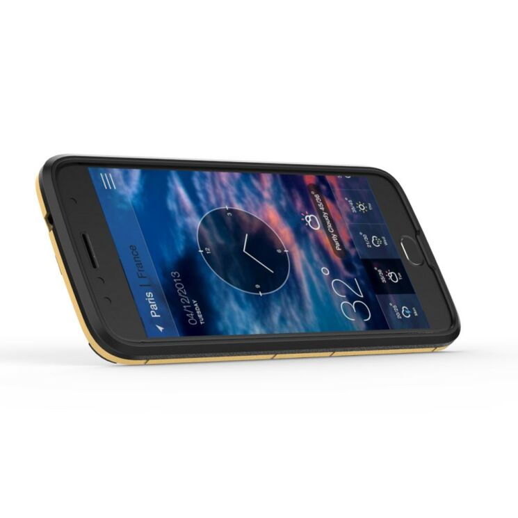 Защитный чехол UniCase Hybrid для Motorola Moto G5s Plus - Gold: фото 7 из 11