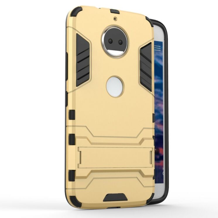 Защитный чехол UniCase Hybrid для Motorola Moto G5s Plus - Gold: фото 2 из 11