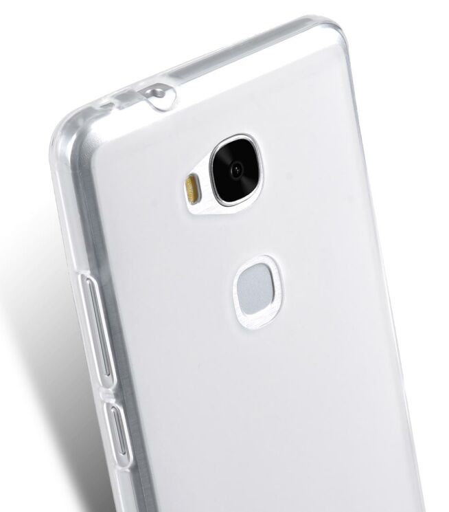 Силіконовий чохол Melkco Poly Jacket для Huawei GR5 + пленка - Transparent: фото 6 з 7