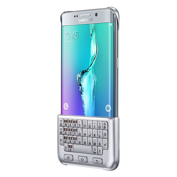 Чехол-клавиатура для Samsung Galaxy S6 edge+ (EJ-CG928RSEGRU) - Silver: фото 5 из 12