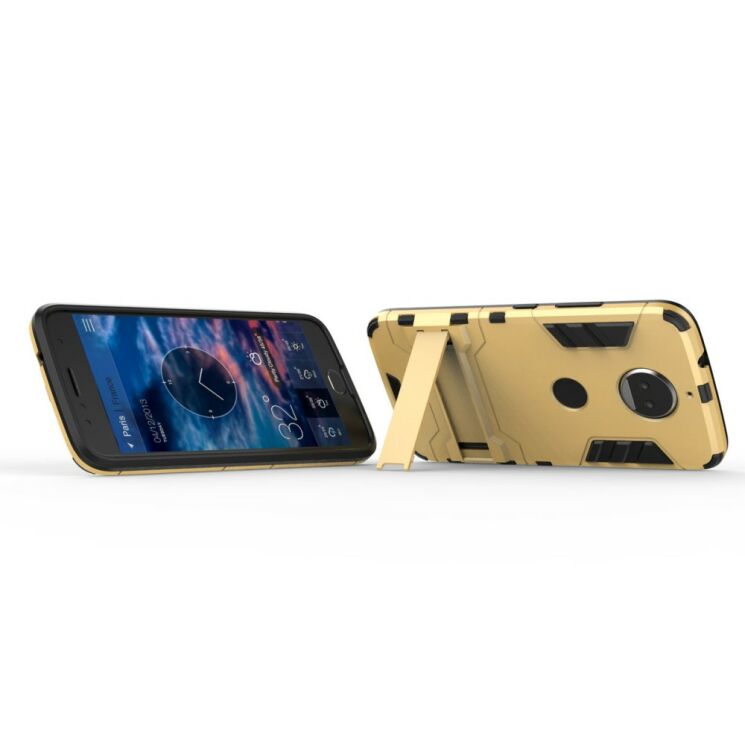 Захисний чохол UniCase Hybrid для Motorola Moto G5s Plus - Gold: фото 8 з 11