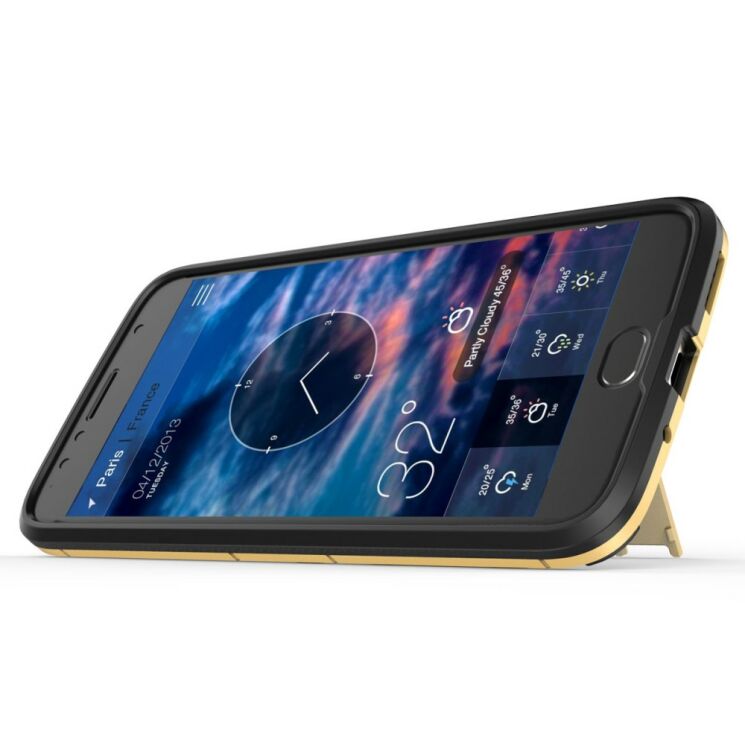 Защитный чехол UniCase Hybrid для Motorola Moto G5s Plus - Gold: фото 9 из 11