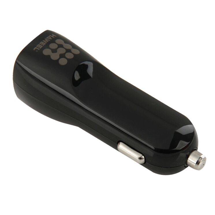 Автомобільний зарядний пристрій HAWEEL Dual USB (2.1А + 1.0А): фото 2 з 11