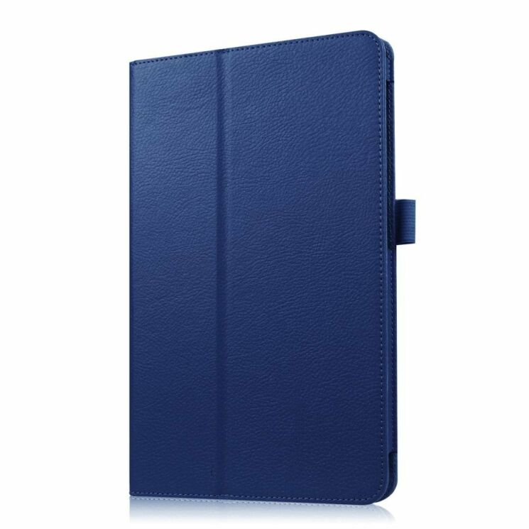 Чохол Deexe Book Type для Samsung Galaxy Tab A 10.1 (T580/585) - Dark Blue: фото 3 з 6