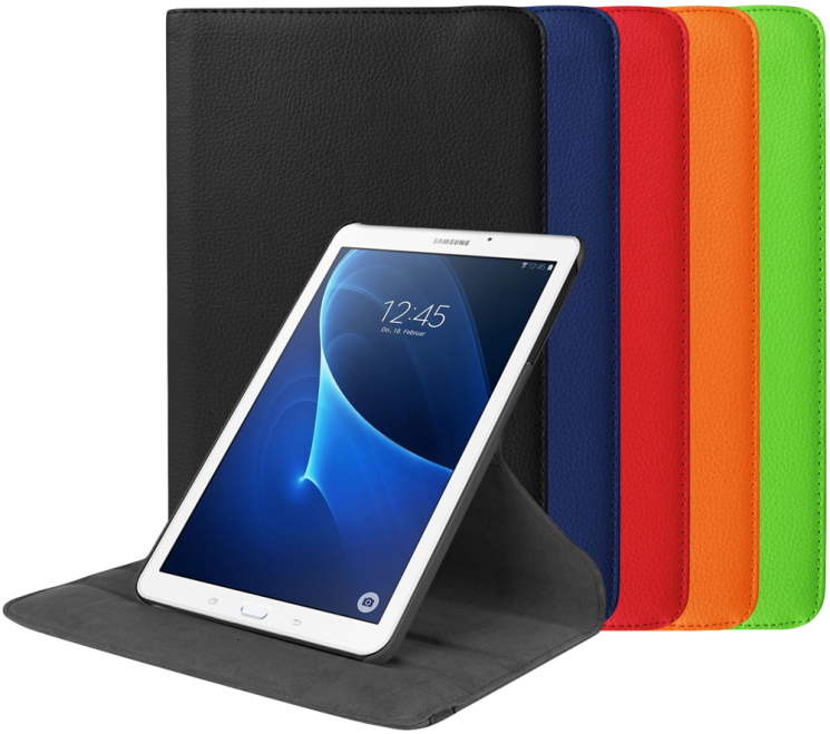 Чохол Deexe Rotation для Samsung Galaxy Tab A 7.0 (T280/285) - Light Blue: фото 10 з 10