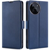 Чохол-книжка Deexe Faro Wallet для Realme 11 4G - Blue: фото 1 з 9