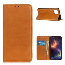 Чохол-книжка Deexe Wallet Case для Samsung Galaxy A12 (A125) / A12 Nacho (A127) / M12 (M127) - Brown: фото 1 з 10