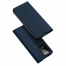 Чехол-книжка DUX DUCIS Skin Pro для Samsung Galaxy S20 Ultra (G988) - Dark Blue: фото 1 из 19