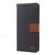 Чохол-книжка ROAR KOREA Cloth Texture для Samsung Galaxy Note 8 (N950) - Black (177813B). Фото 1 з 9