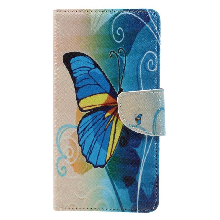 Чехол-книжка UniCase Color для Huawei Nova Plus - Blue Butterfly: фото 3 из 10
