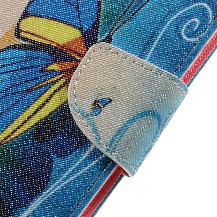 Чехол-книжка UniCase Color для Huawei Nova Plus - Blue Butterfly: фото 10 из 10