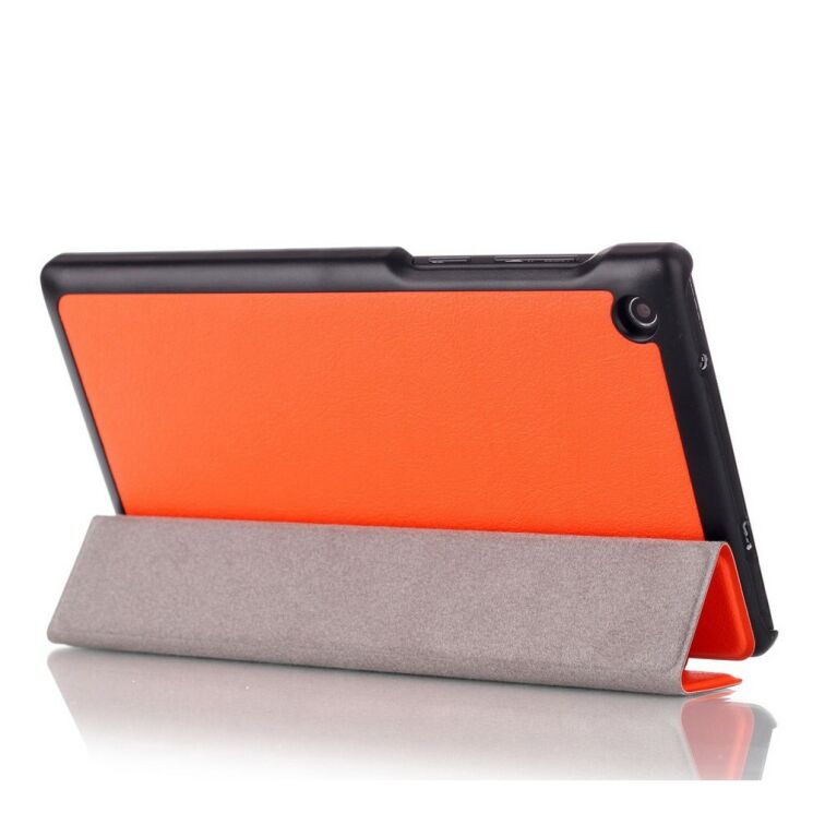 Чохол UniCase Slim для Lenovo Tab 3 710F/710L - Orange: фото 5 з 6